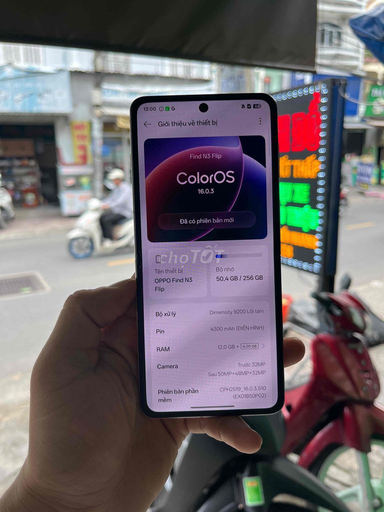 OPPO Find N3 Flip 12GB 256GB Trắng. Mua bán Điện thoại tại Quận Gò Vấp Tp Hồ Chí Minh được đăng bởi HQ1986 Thanh Lý Cầm Đồ hình 1