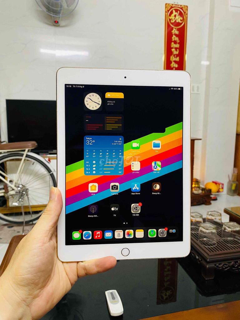 iPad Air 2 16G zin, sạch icl, còn vân full cn. Mua bán Máy tính bảng tại Quận Tân Bình Tp Hồ Chí Minh được đăng bởi ANH ĐỨC Store hình 1