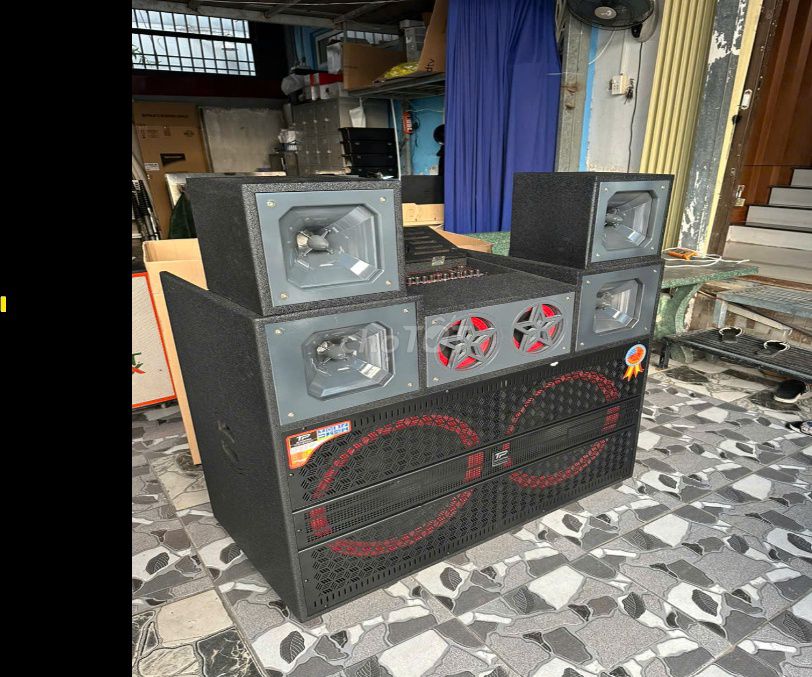 Loa kéo 5 tấc đôi công suất 1300W. Mua bán Tivi, Âm thanh tại Huyện Đức Hòa Long An được đăng bởi Huy Đồng hình 1