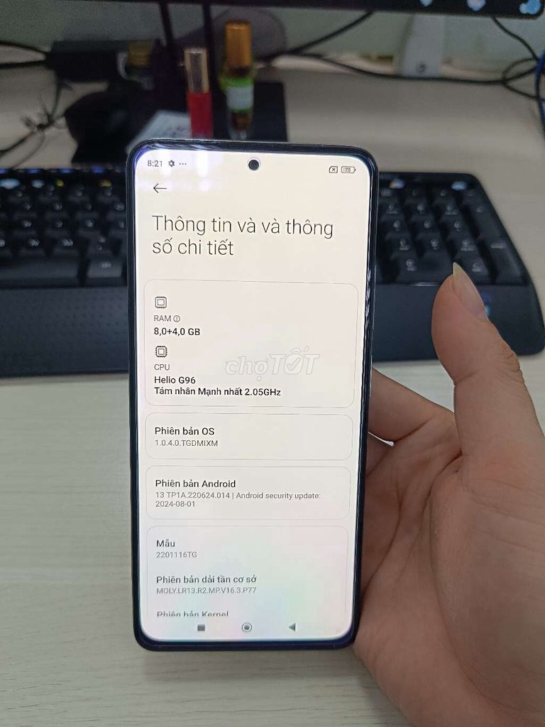 Xiaomi Redmi Note 11 Pro 128GB Trắng. Mua bán Điện thoại tại Quận Tân Bình Tp Hồ Chí Minh được đăng bởi Kiệt hình 1