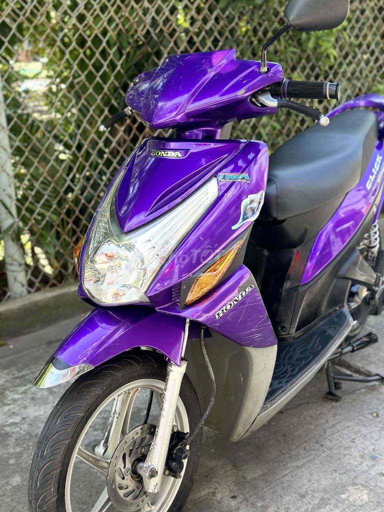 Honda Click 110cc 2007 Tím SD39000km đẹp95%. Mua bán Xe máy tại Quận Bình Tân Tp Hồ Chí Minh được đăng bởi Anh khuê hình 3