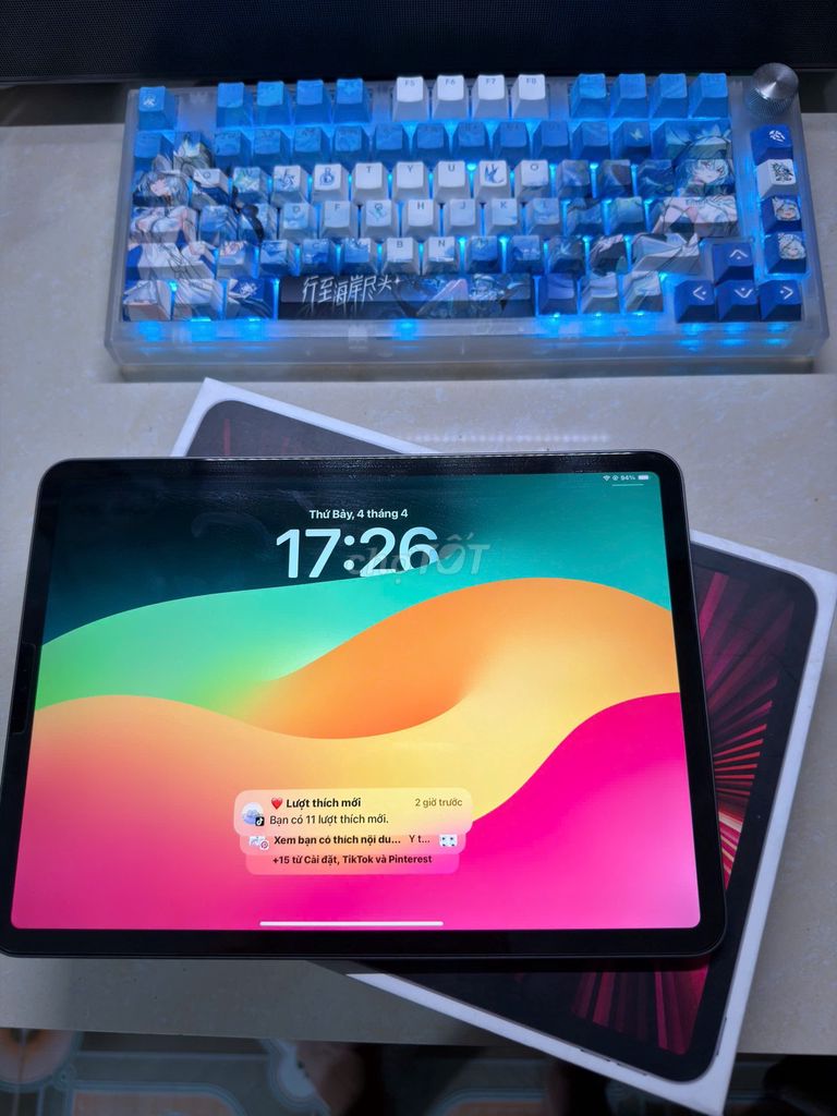 iPad Pro M1 2021 11 inch Fullbox Nguyên Zin Qtế. Mua bán Máy tính bảng tại Quận Bình Tân Tp Hồ Chí Minh được đăng bởi Tiến hình 1
