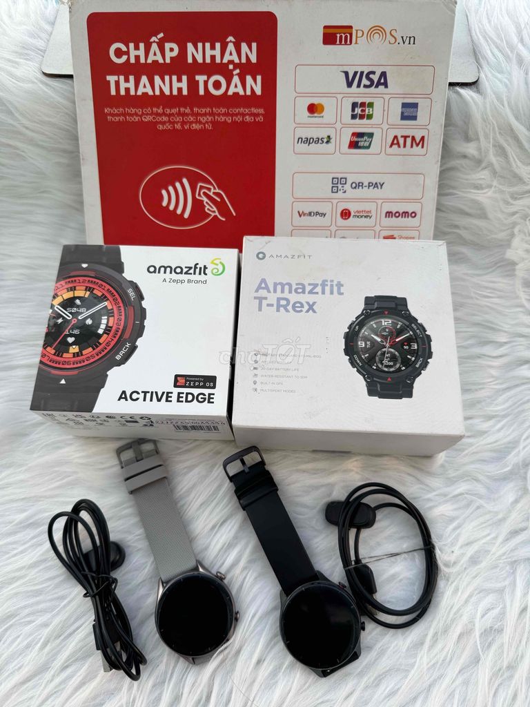 Amazfit Amazfit Active Edge - Đen Đỏ 99% 9/5/2025