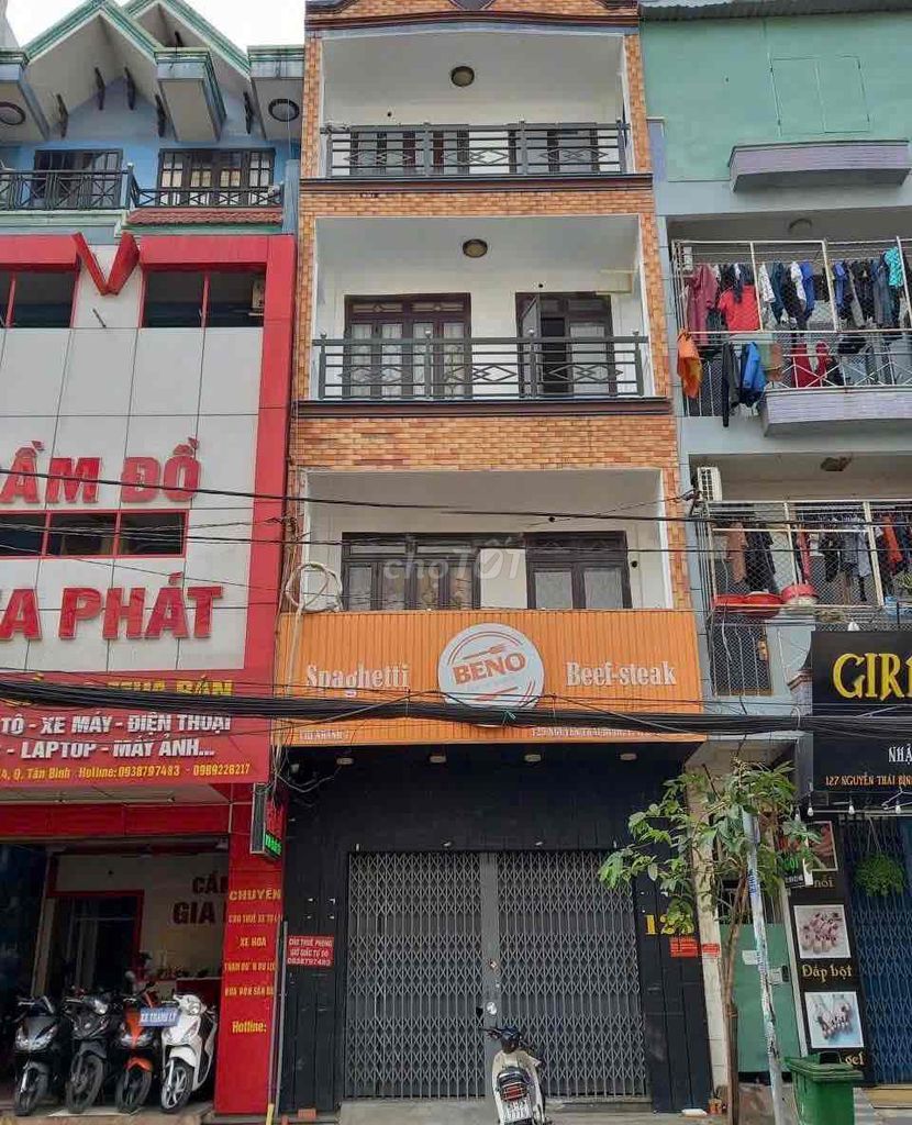Nhà Mặt Tiền_ Nguyễn Thái Bình_ Tân Bình , 5x12 , 4 Tầng 💥KD Ngayyy