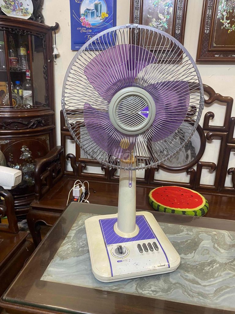 Quạt điện National Nhật Bản Trắng, Tím. Mua bán Quạt tại Quận Hai Bà Trưng Hà Nội được đăng bởi Sơn Ngô hình 1