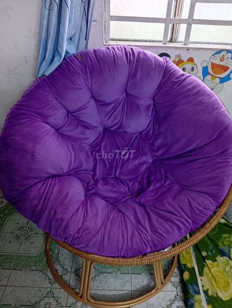 Ghế mây tre đan Tím Đã qua sử dụng. Mua bán Bàn ghế tại Quận Bình Thuỷ Cần Thơ được đăng bởi Phạm thị huyền trang hình 1