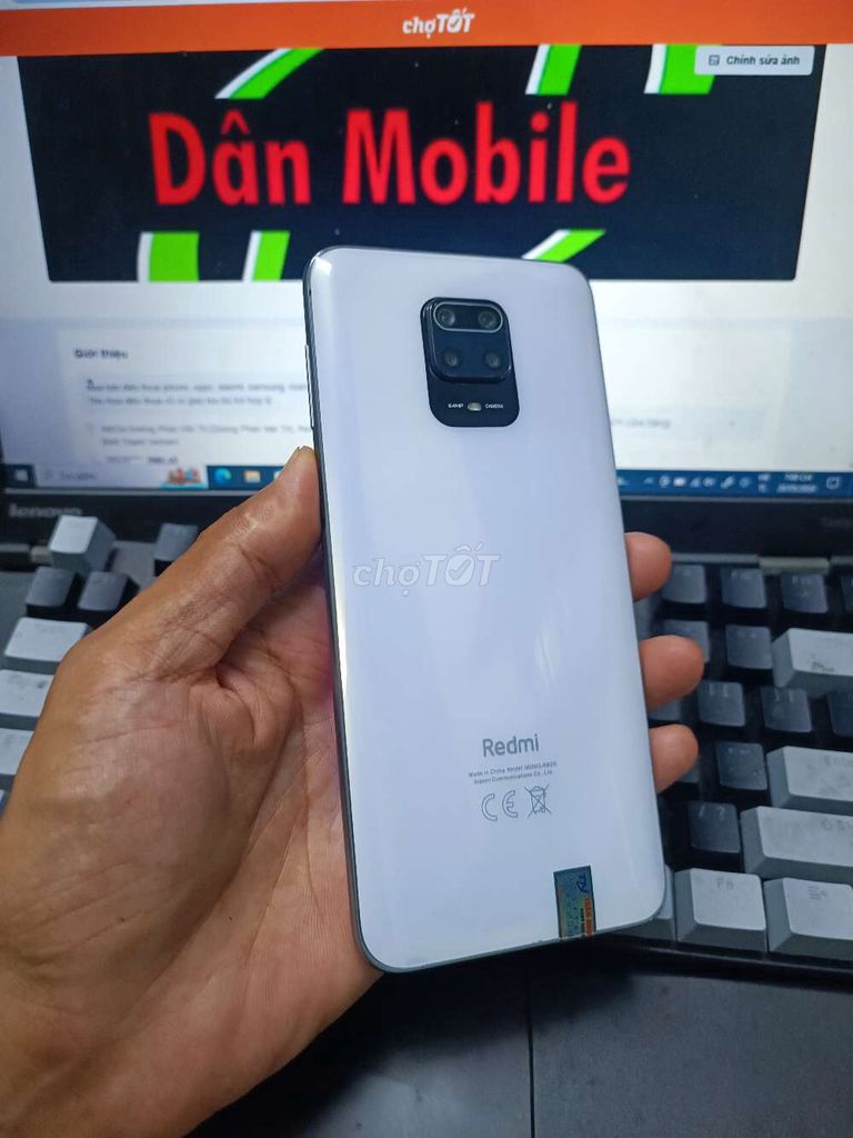 XIAOMI REDMI NOTE 9S 6GB.128GB PIN 5000 SNAP 720G. Mua bán Điện thoại tại Quận Bình Thạnh Tp Hồ Chí Minh được đăng bởi Dân Mobile hình 1