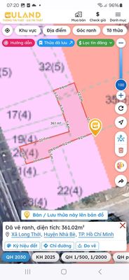 BÁN ĐẤT MẶT TIỀN ĐƯỜNG NGUYỄN HỮU THỌ. Mua bán đất tại Huyện Nhà Bè Tp Hồ Chí Minh được đăng bởi Nguyễn văn quyết 