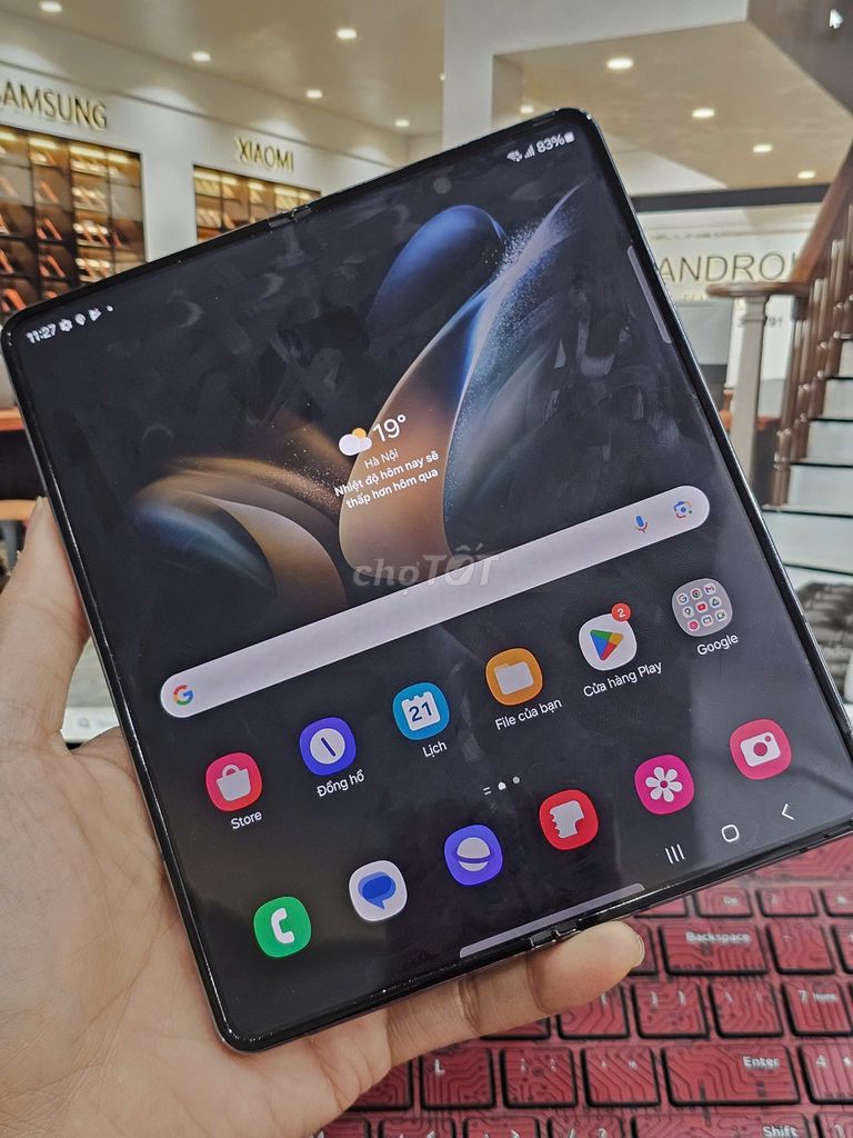 Samsung Galaxy Z Fold 4 5G 512Gb Chính Hãng, Xanh