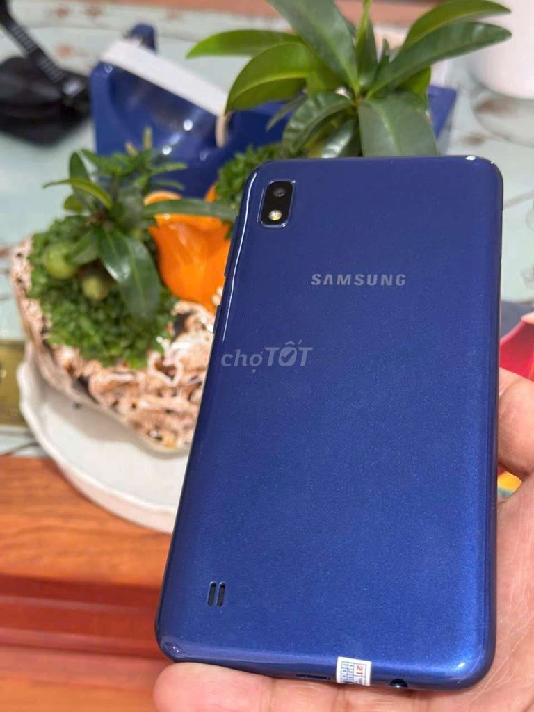 Samsung Galaxy A10 32GB Xanh Đã sử dụng. Mua bán Điện thoại tại Thành phố Sóc Trăng Sóc Trăng được đăng bởi điện thoại giá sỉ 501lê Hồng Phong  hình 1
