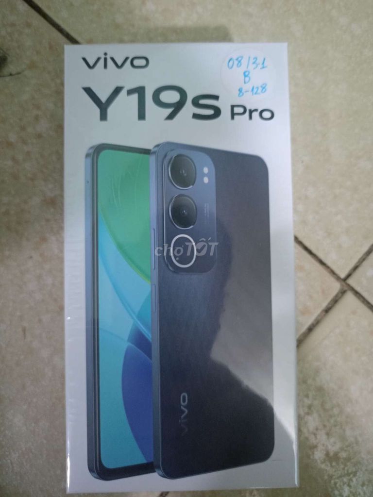 Vivo Y19S Pro 8GB/128GB Đen Nguyên Seal. Mua bán Điện thoại tại Thành phố Bắc Ninh Bắc Ninh được đăng bởi Nam hình 1
