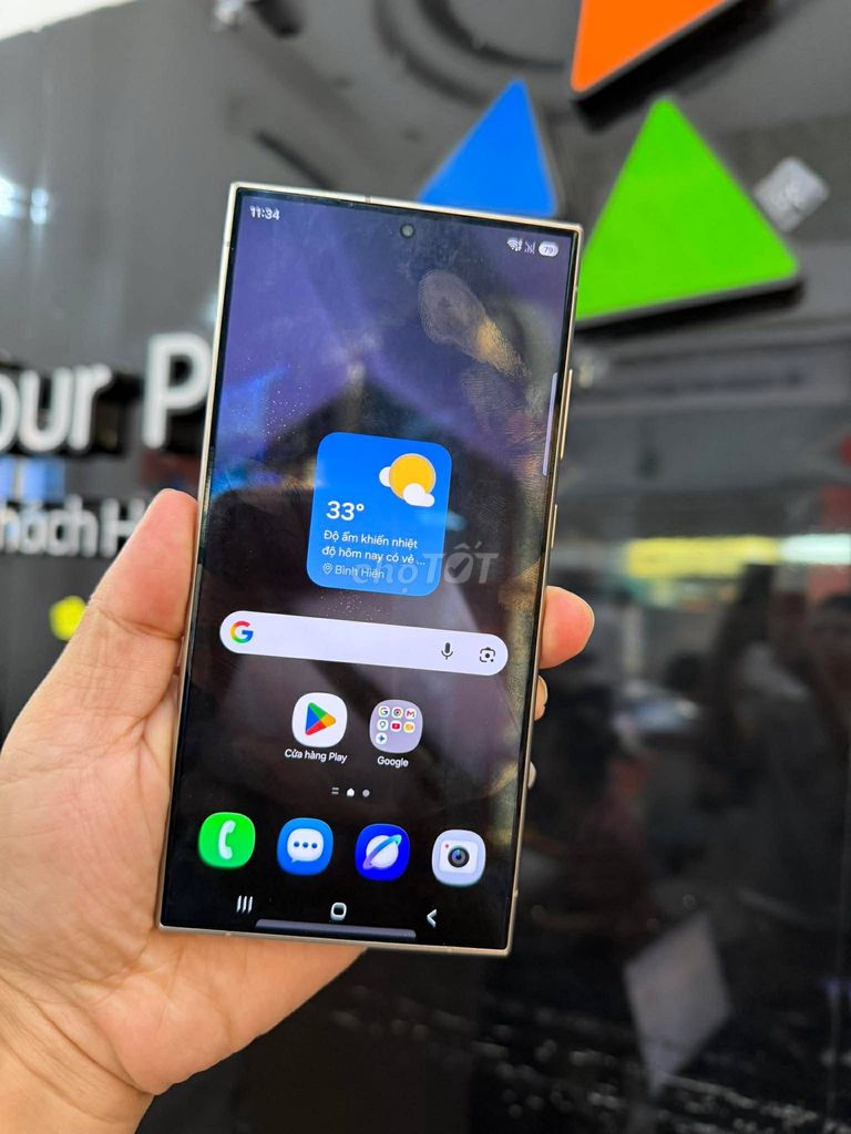 Samsung S24 Ultra 512GB Vàng có bán trả góp. Mua bán Điện thoại tại Quận Hải Châu Đà Nẵng được đăng bởi Your Phone hình 1