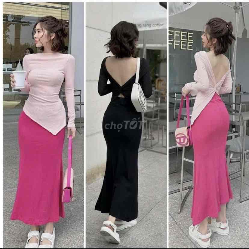 Set váy nữ Thun tăm Freesize. Mua bán Quần áo tại Thành phố Thủ Đức Tp Hồ Chí Minh được đăng bởi Lan Anh hình 1