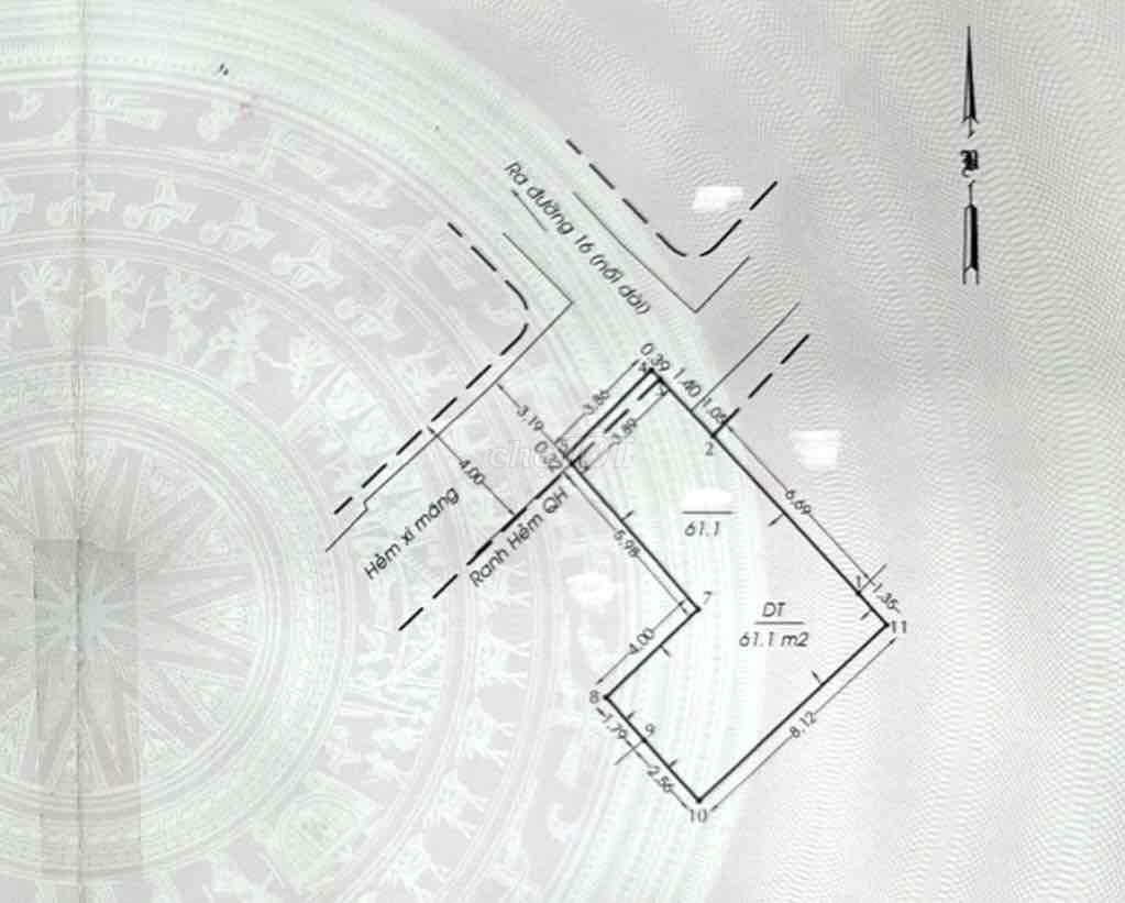 Nhà 2 MT ngay chợ Phạm Thế Hiển Q8. 61m2 - Ngan 3,9m nở hậu 8m, 4PN.