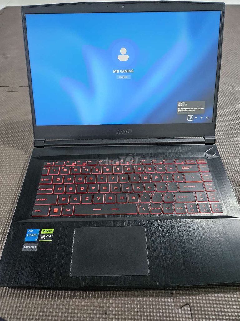 MSI i5-12450H 15.6 inch 8GB/512GB. Mua bán Laptop tại Thành phố Đà Lạt Lâm Đồng được đăng bởi phong hình 1