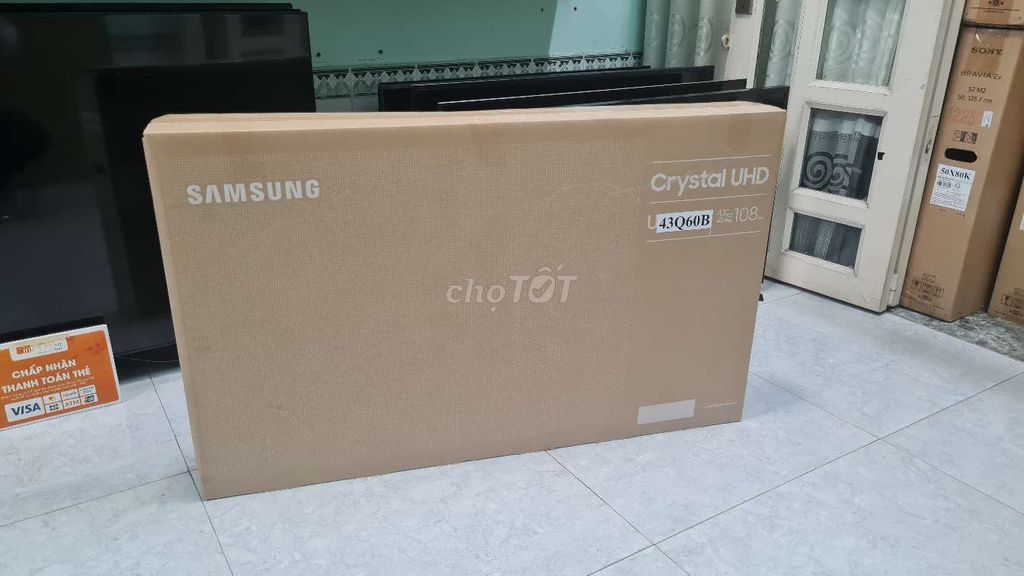 QLED.  Samsung 43Q60B. Full.box.  MỚI 99%. Mua bán Tivi, Âm thanh tại Quận 8 Tp Hồ Chí Minh được đăng bởi TIẾN •••>>  PHẠM THẾ HIỂN. Q8 hình 1