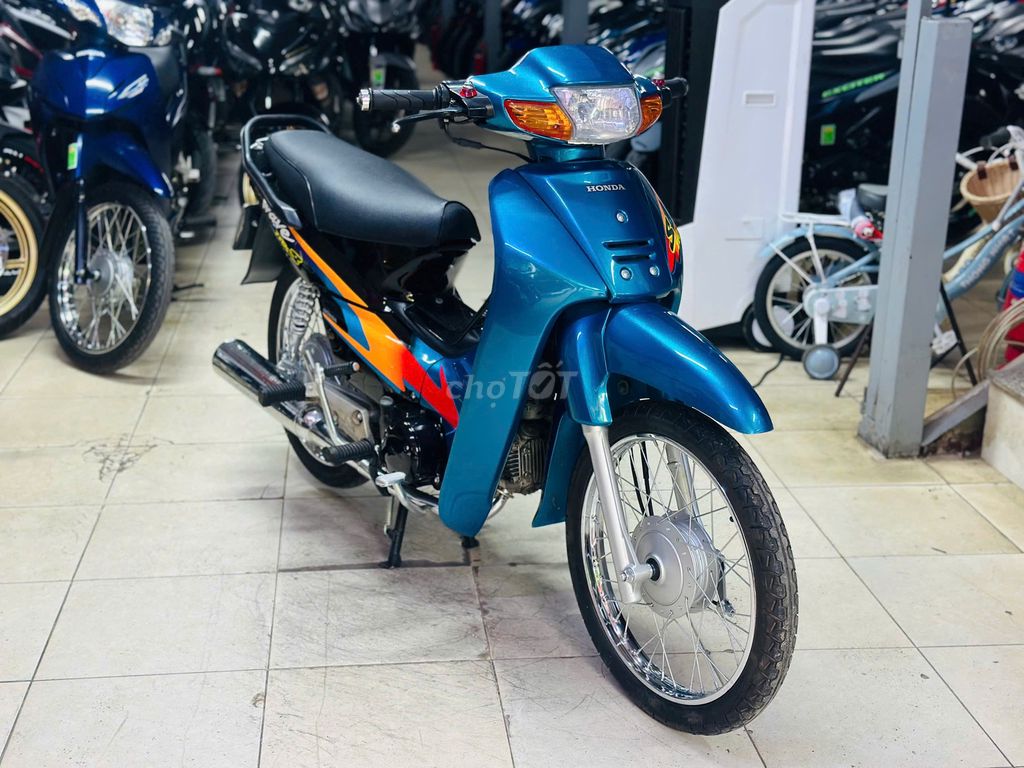 XE MÁY THỊNH PHÁT- WAVE A 100 ĐỜI ĐẦU XANH  ĐẸP 