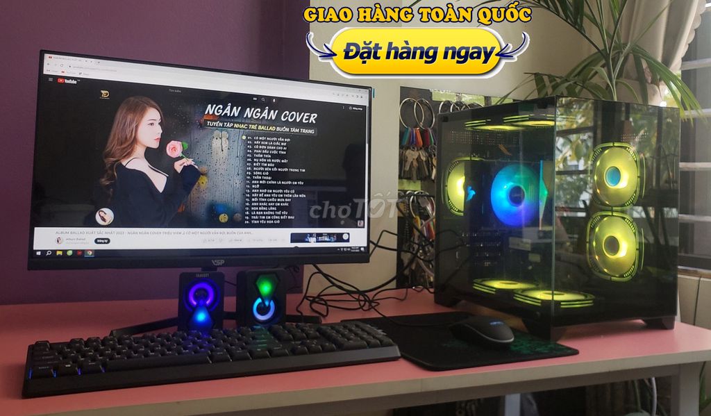 Sale bộ PC B365-i5 chiến game, làm đồ hoạ cực ngon