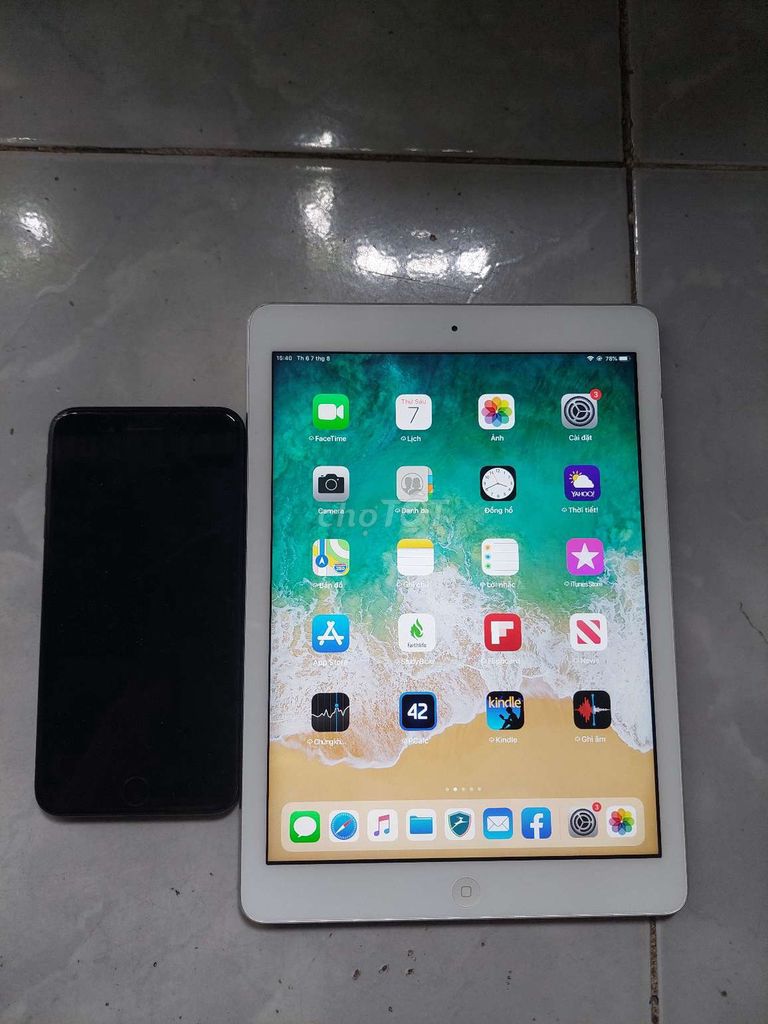 Apple iPad Air 16GB và iPhone 7plus bán xác. Mua bán Máy tính bảng tại Quận 7 Tp Hồ Chí Minh được đăng bởi Mua và Bán Vui Vẻ hình 1