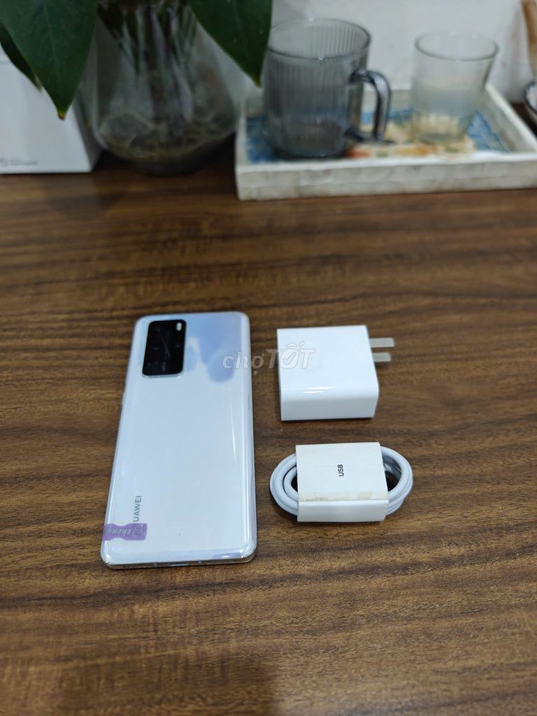 Huawei P40 Pro 8/256 Trắng sạc cáp có ship COD. Mua bán Điện thoại tại Quận Hoàng Mai Hà Nội được đăng bởi Trần Ngọc Hiếu hình 1