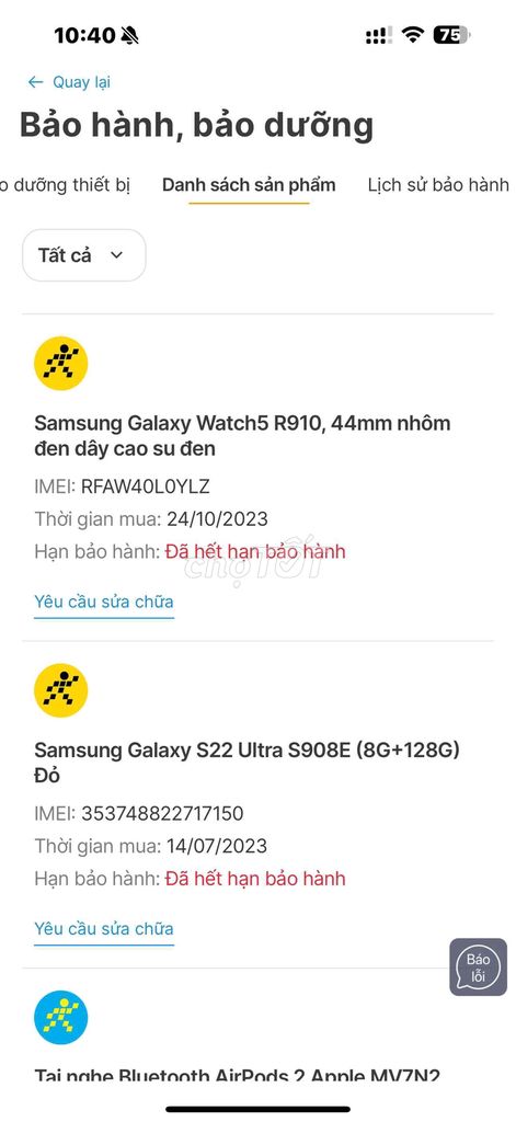 Đồng hồ thông minh Samsung Galaxy Watch5 44mm