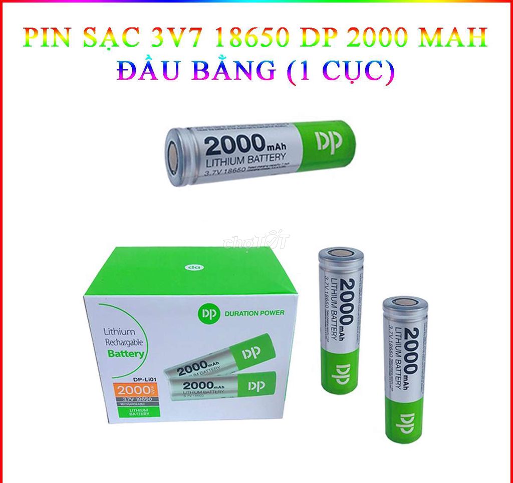 Pin sạc 2A 3A các loại