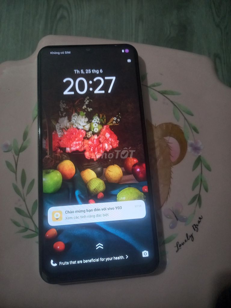 Vivo Y03 128GB Xanh ngọc. Mua bán Điện thoại tại Quận Bắc Từ Liêm Hà Nội được đăng bởi Cuong Truong hình 1