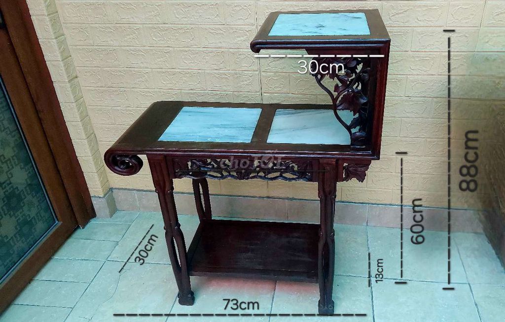 KỆ GỖ 3 TẦNG. Mua bán Tủ, kệ gia đình tại Quận Đống Đa Hà Nội được đăng bởi Trần Lê hình 1