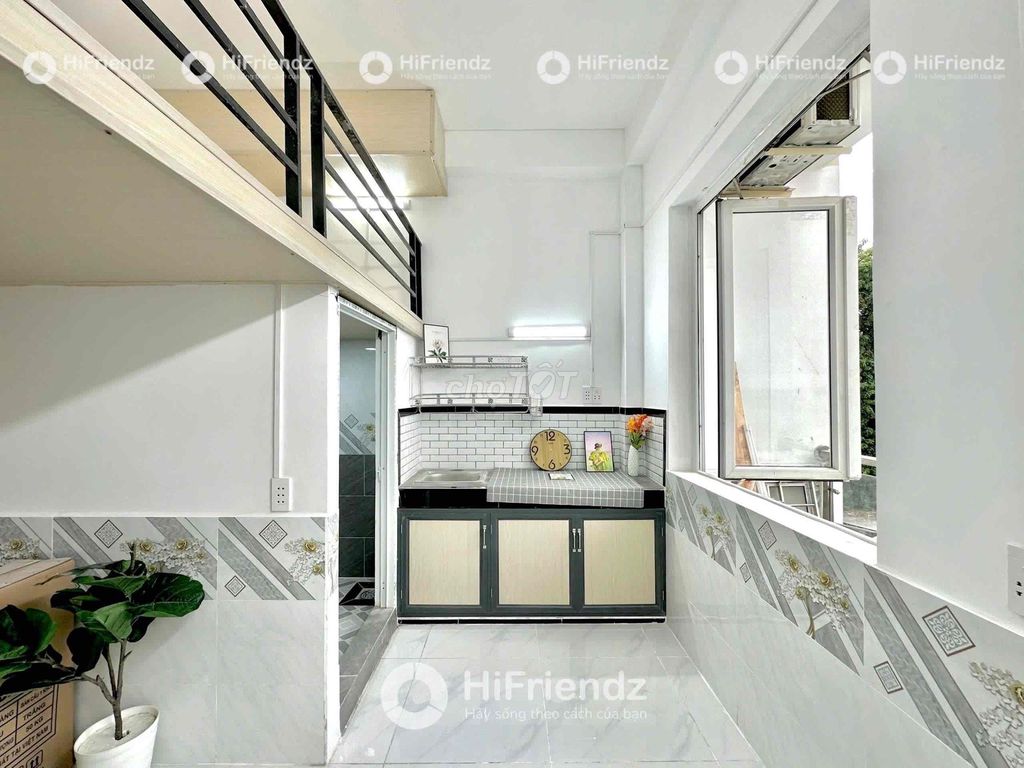 Cho Thuê Phòng Duplex Cửa Sổ Trời - Gần Đại Học Văn Hiến - Đầm Sen
