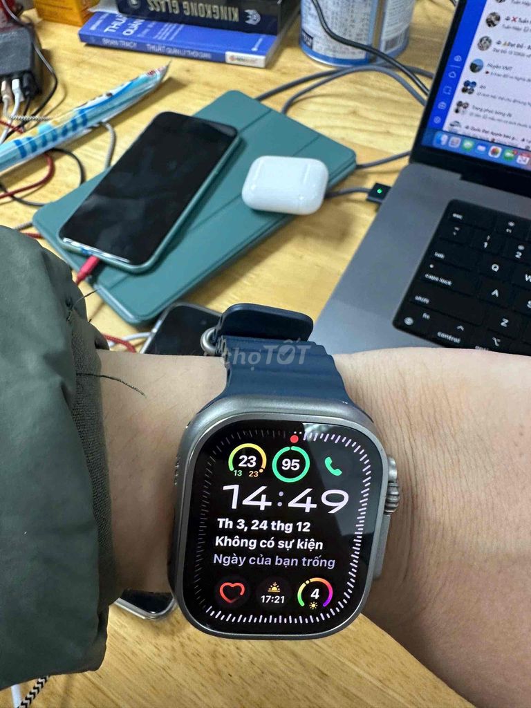 Applewatch ultra 2 xuất shopdunk bh 7/2025