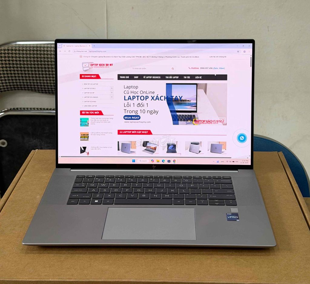 HP Zbook Studio 16 G9 i7-12800H/32/512/A1000/4K. Mua bán Laptop tại Quận 10 Tp Hồ Chí Minh được đăng bởi Laptop xách tay Mỹ hình 1