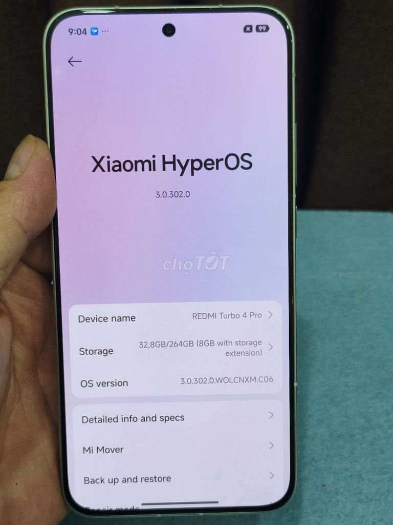 Xiaomi Redmi Turbo 4 Pro 256GB Xanh ngọc 12GB. Mua bán Điện thoại tại Quận Hoàng Mai Hà Nội được đăng bởi Nguyennoi hình 1
