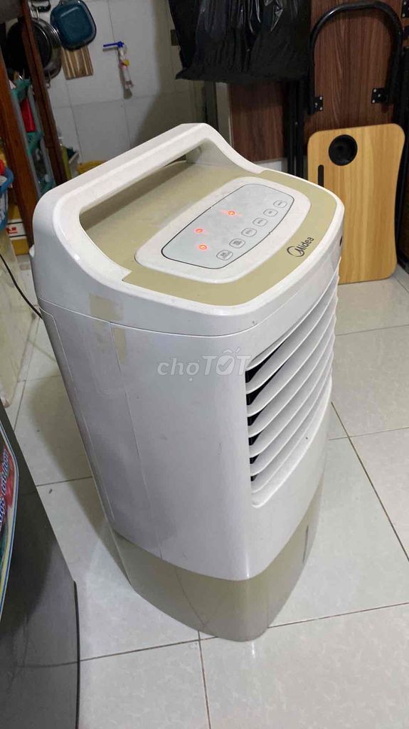 Quạt hơi nước Midea Trắng, vàng kem. Mua bán Quạt tại Quận 12 Tp Hồ Chí Minh được đăng bởi Trang Lê hình 1