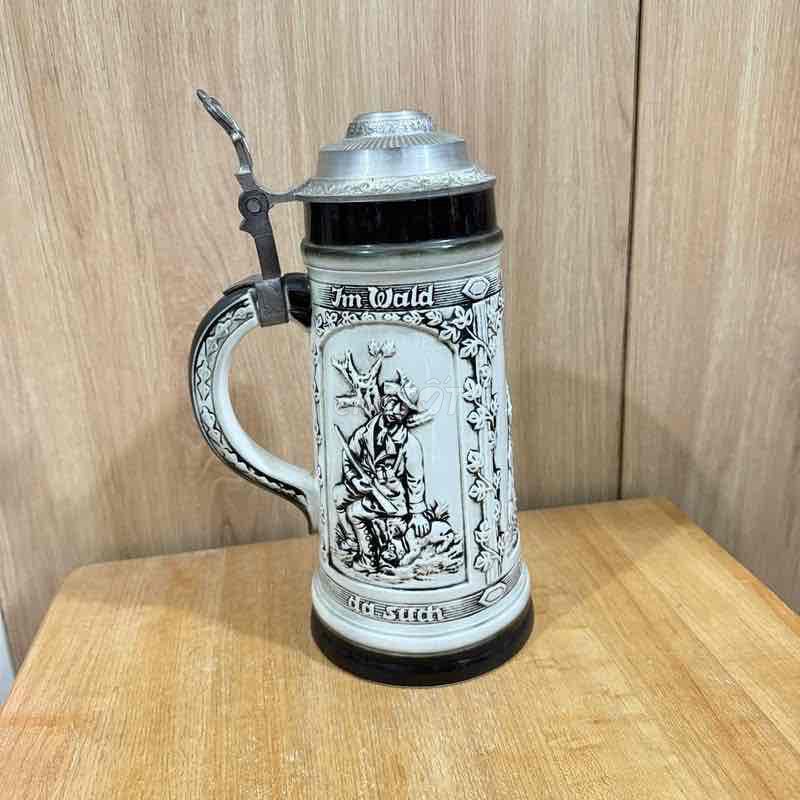 Cốc bia Vintage Gốm sứ Trắng. Mua bán Dụng cụ nhà bếp tại Thành phố Trà Vinh Trà Vinh được đăng bởi Hà Như Như hình 1