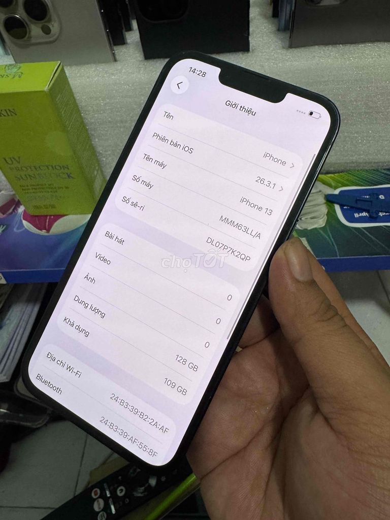 Apple iPhone 13 128GB Đã dùng. Mua bán Điện thoại tại Huyện Bình Chánh Tp Hồ Chí Minh được đăng bởi Lâm mobiphone hình 1