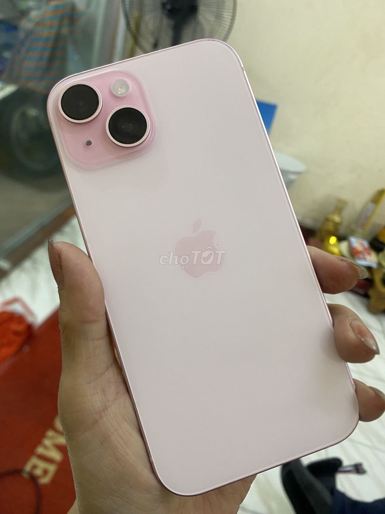 iphone 15 qte 256 gb hồng có khe sim zin full cn