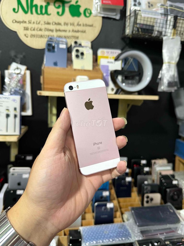 Apple iPhone SE 16GB Hồng. Mua bán Điện thoại tại Quận Bình Thạnh Tp Hồ Chí Minh được đăng bởi SyTuan hình 1