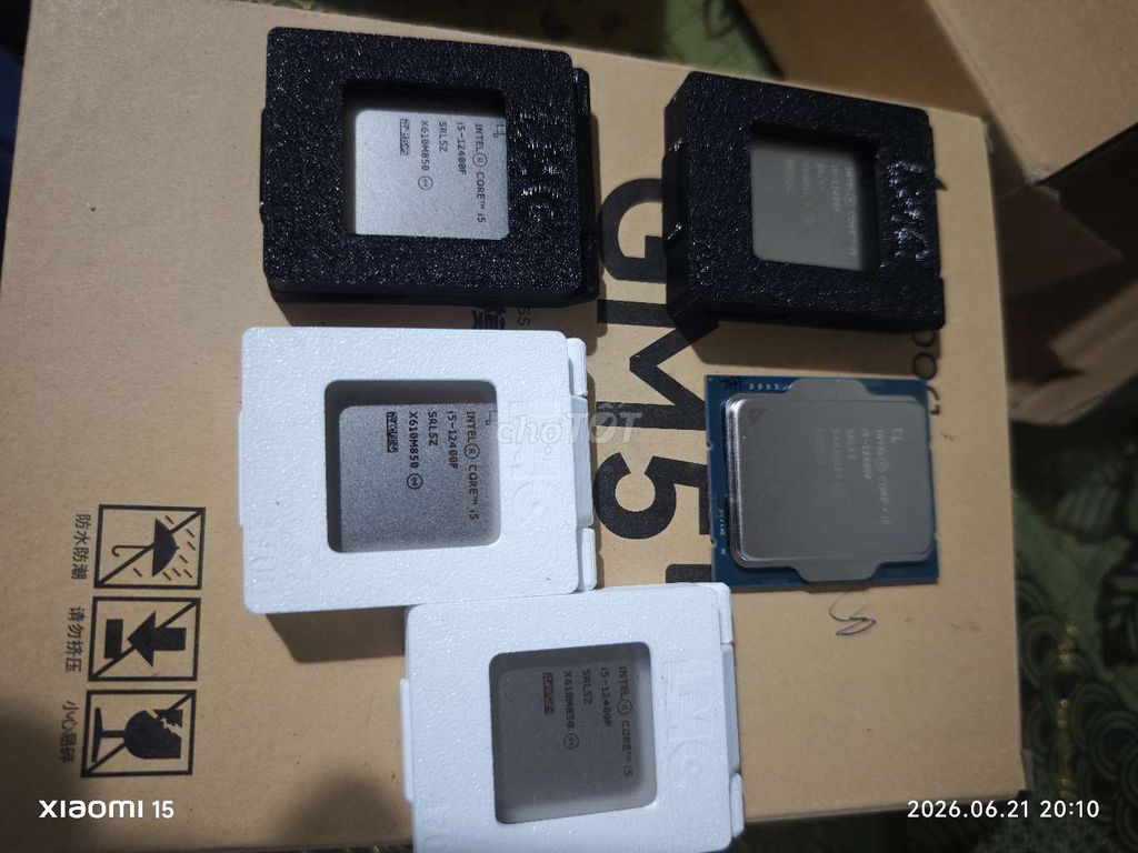 CPU Intel Core i5-12400F Mới. Mua bán Linh kiện (RAM, Card...) tại Thành phố Thủ Đức Tp Hồ Chí Minh được đăng bởi Lê Thọ Phúc hình 1