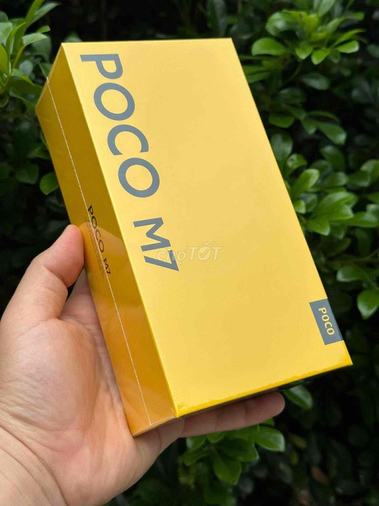 POCO M7 128GB Đen. Mua bán Điện thoại tại Thành phố Thái Bình Thái Bình được đăng bởi TRÍ DŨNG STORE hình 1