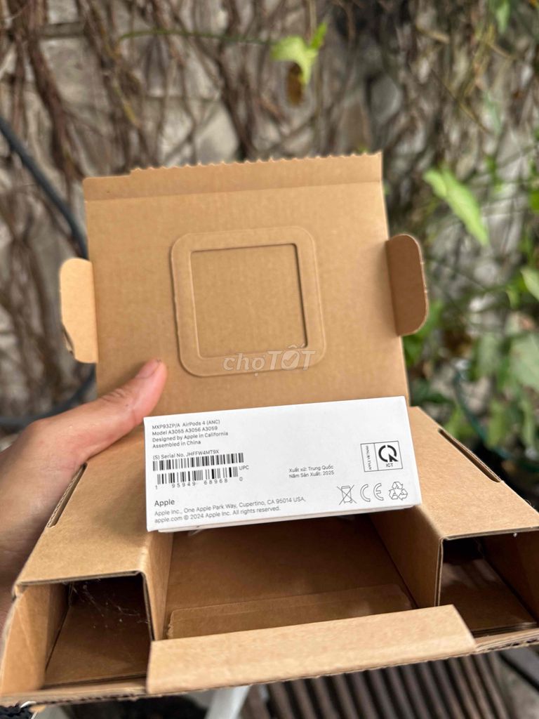 Tai nghe AirPods 4 ANC Mới New Seal Chính Hãng VN. Mua bán Tivi, Âm thanh tại Quận Sơn Trà Đà Nẵng được đăng bởi Anh Apple Chính Hãng hình 1