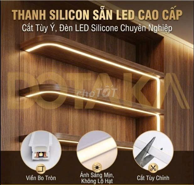 Đèn LED dán tủ Silicon 24V. Mua bán Đèn tại Thị xã Phú Mỹ Bà Rịa - Vũng Tàu được đăng bởi Mai Thị Ngọc hình 1