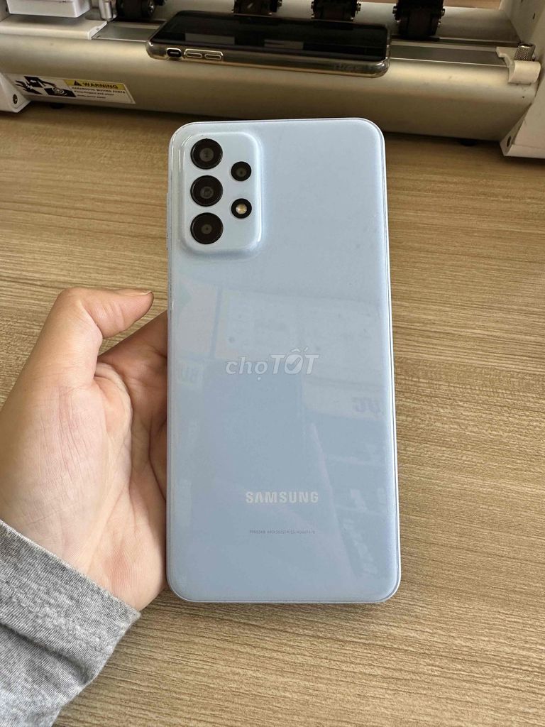 Samsung Galaxy A23 4GB/128GB Xanh. Mua bán Điện thoại tại Quận Thốt Nốt Cần Thơ được đăng bởi Sao Vàng hình 1