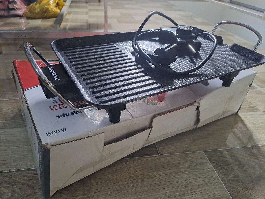 Bếp nướng điện Sunhouse SHD4607 Đen. Mua bán Bếp, lò, đồ điện nhà bếp tại Thành phố Cà Mau Cà Mau được đăng bởi Hung a hình 1