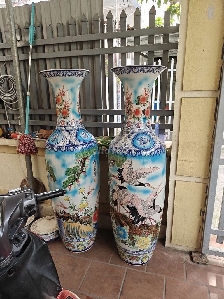 Lục bình Gốm sứ Chim hạc. Mua bán Đồ sưu tầm, đồ cổ tại Quận Lê Chân Hải Phòng được đăng bởi Phương hình 1