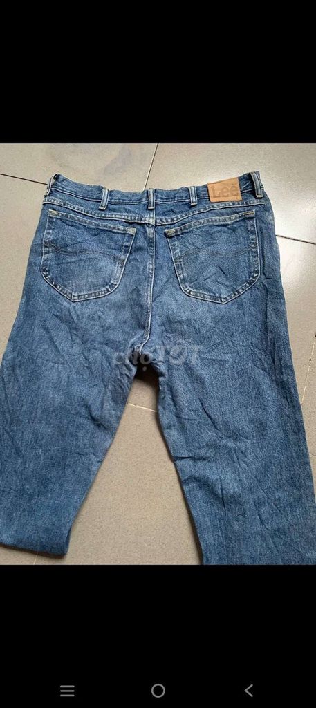 Quần jeans nam LEE MR 100% cotton. Mua bán Quần áo tại Quận 1 Tp Hồ Chí Minh được đăng bởi NL 2hand hình 1