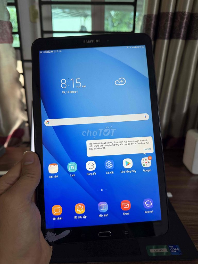 Samsung Tab A T587P 10.1 inch Đen. Mua bán Máy tính bảng tại Quận Dương Kinh Hải Phòng được đăng bởi Mr Công Công hình 1