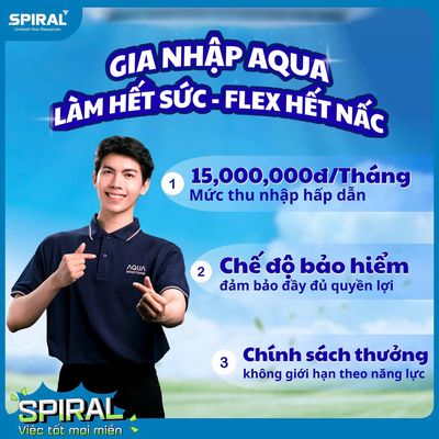 ĐIỆN MÁY AQUA THÁI BÌNH-TUYỂN NV SALE THỊ TRƯỜNG