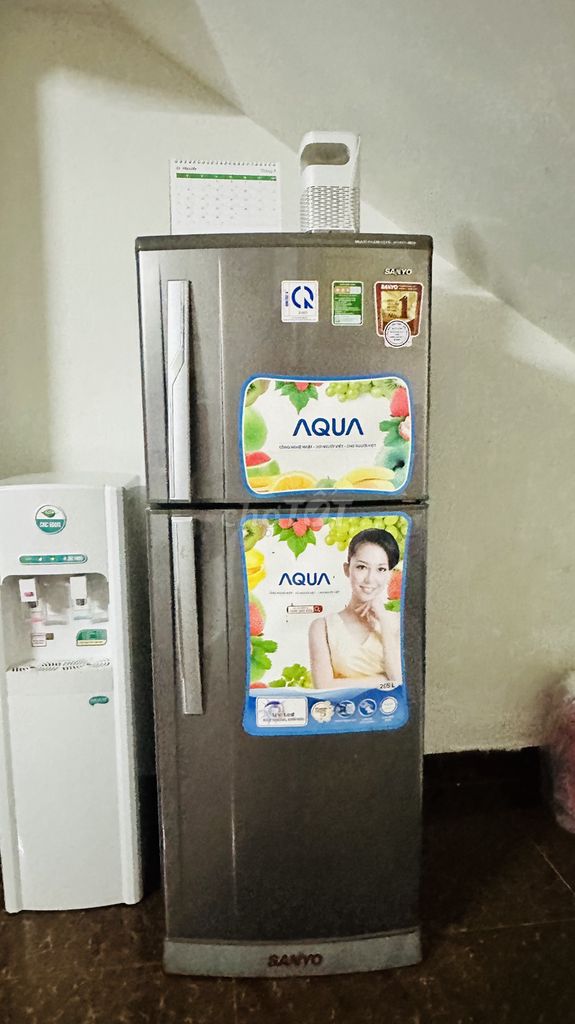 Tủ lạnh Sanyo Xám. Mua bán Tủ lạnh tại Quận Gò Vấp Tp Hồ Chí Minh được đăng bởi Ngân Nguyen hình 1
