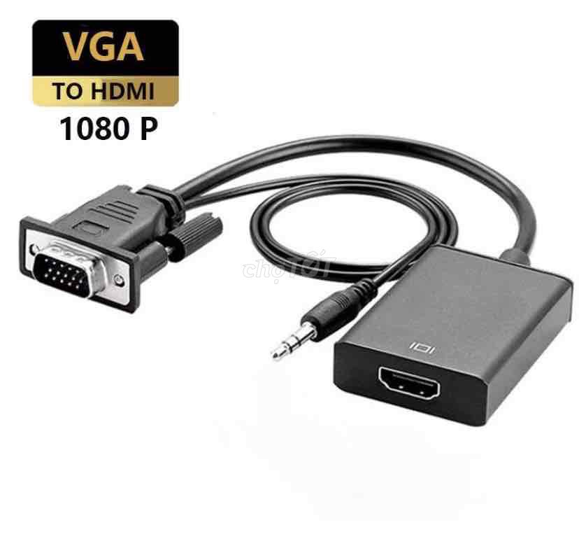 Cáp Chuyển Đổi vga Sang hdmi 1080p 60hz hd Với Dây