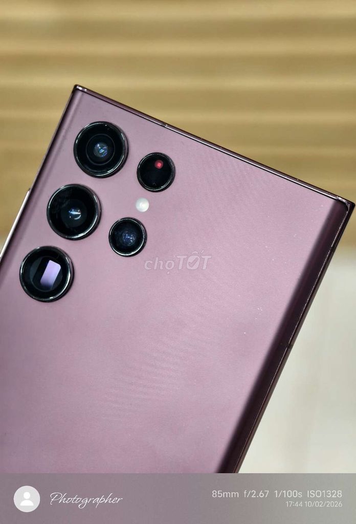 Samsung S22 Ultra 128GB Việt Nam Tím Đã sử dụng. Mua bán Điện thoại tại Thành phố Bắc Ninh Bắc Ninh được đăng bởi XIAOMI STORE GIA BẢO hình 1